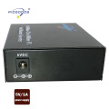 fiber media converter 10/100M adaptive,single mode simplex fiber 20km